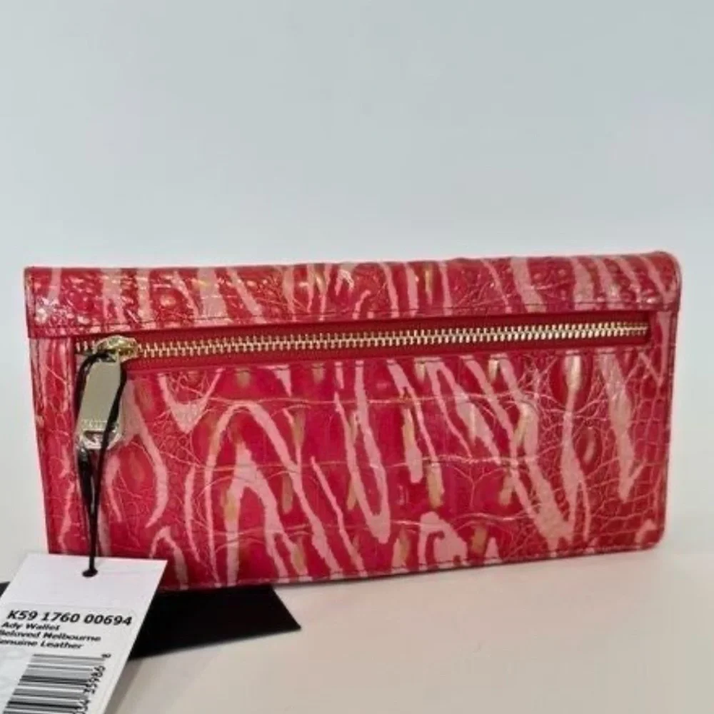 New! Brahmin Ady melbourne leather wallet .